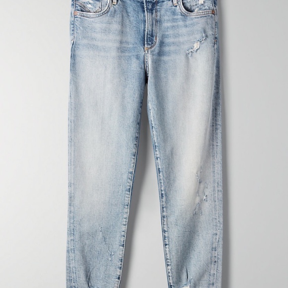 Agolde Nico High Rise crop jeans, size 24 - Picture 7 of 9